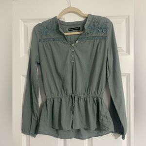 Abercrombie & Fitch Embroidered Blouse